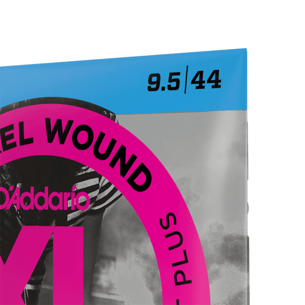 D'Addario EXL120+ Nickel Wound Electric Guitar Strings, Super Light Plus, 9.5-44