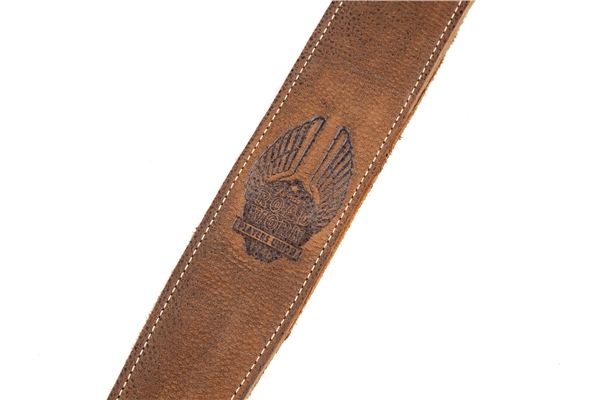 Road Worn Guitar Strap, Gives Your Guitar or Bass Personality And Eminetty, Brown 099-0660-050