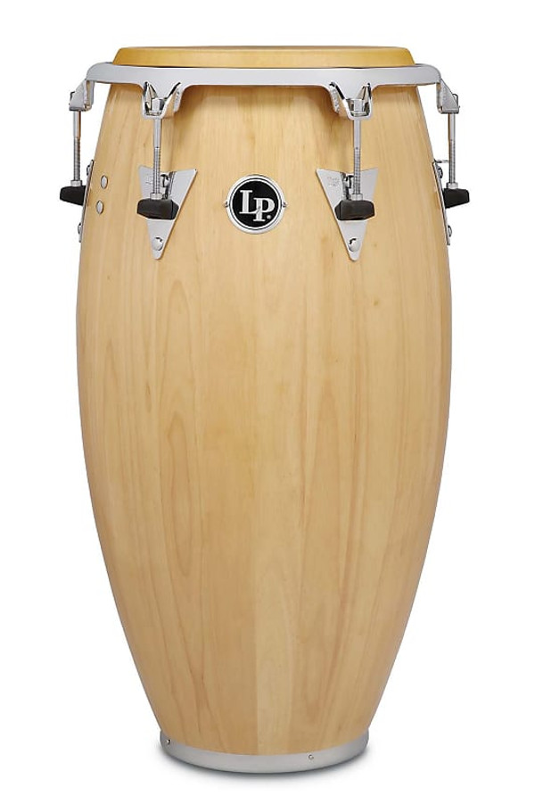 Latin Percussion LP559T-AWC Classic Top-Tuning 11 3/4" Conga Drum Natural Oak, Chrome Hardware