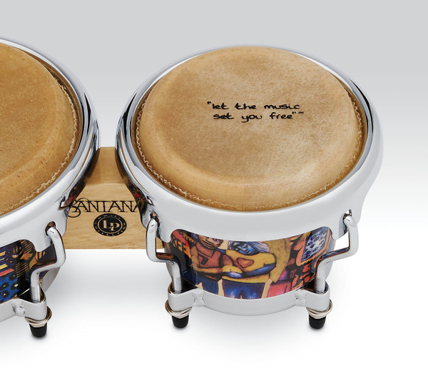 Latin Percussion LPM200-AW Santana Mini Tunable Bongo