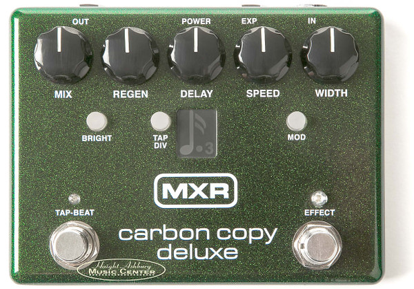MXR M292 Carbon Copy Deluxe Analog Delay Effect Pedal