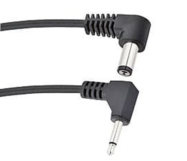 PPMIN-R Standard Polarity (Tip Positive) Right Angel 3.5mm Mini Plug Cable