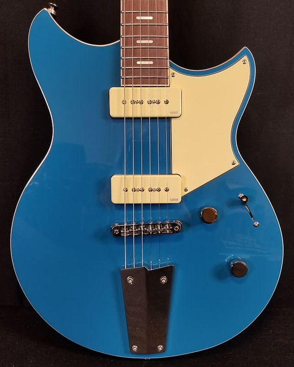 Yamaha RSP02T SWB Revstar Professional, MIJ Chambered Body, Carbon-Reinforced Neck, Swift Blue, Hardshell Case