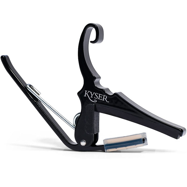 KG6B Quick-Change Acoustic Guitar Capo - Black