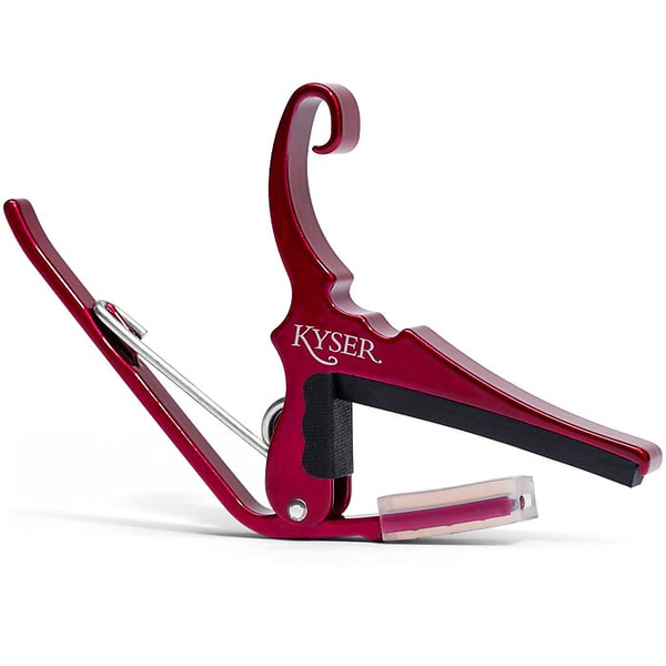 KG6R Quick-Change Acoustic Guitar Capo, Red