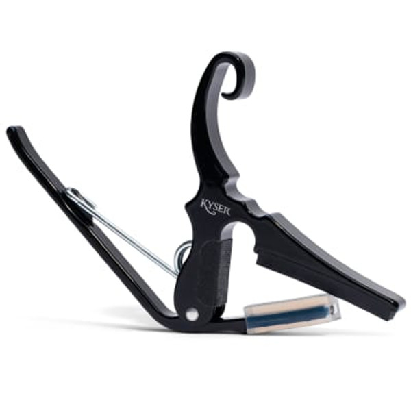 KGDDB Quick-Change Drop D Guitar Capo, Black