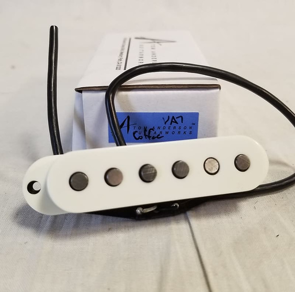 Tom Anderson VA7 True Vintage Series Single Coil, Electric Guitar Pickup Coffee Dipped Cover