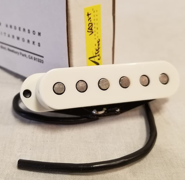 Tom Anderson VA7.2+ True Vintage Series Single Coil, Electric Guitar Pickup, Coffee Dipped Cover