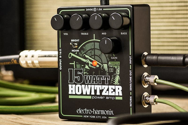 Electro Harmonix 15Watt Howitzer Ultra-Compact Guitar Amp/preamp