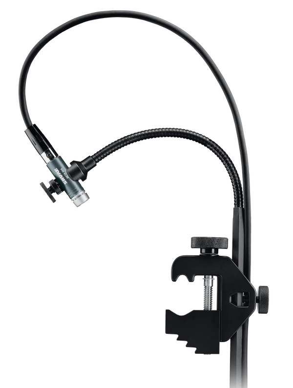 Shure BETA 98AD/C Miniature Cardioid Condenser Drum Microphone.  Includes RPM626 In-Line Preamplifier, A98D Drum Mount