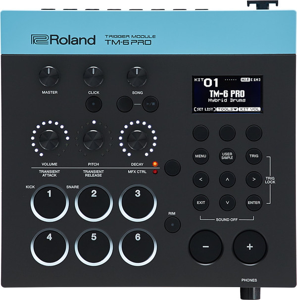Roland TM-6PRO, The Professional Way to Trigger Sounds and Complement Your Acoustic Drums Onstage