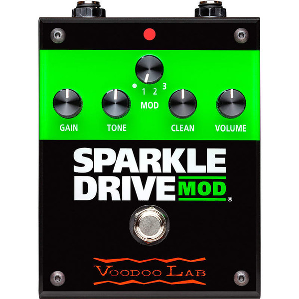 Voodoo Lab Sparkle Drive Mod Overdrive Guitar Effects Pedal