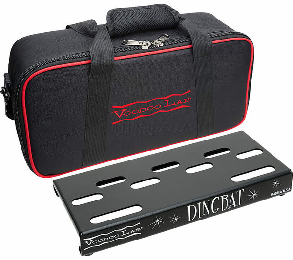 VoodooLab Dingbat TINY Pedalboard for 3 to 4 pedals 14.5 x 6 Inch