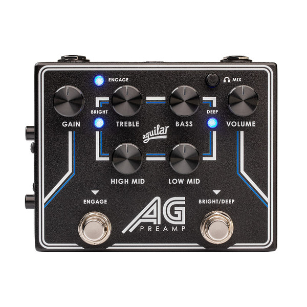 Aguilar AG PREAMP Analog Bass Preamp And DI Pedal