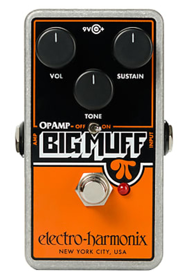 Electro Harmonix OP AMP BIG MUFF Distortion/Sustainer Fuzz Guitar Effect Pedal