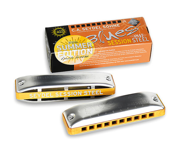 Seydel Session Steel Summer Edition 2024 Harmonica Key of D