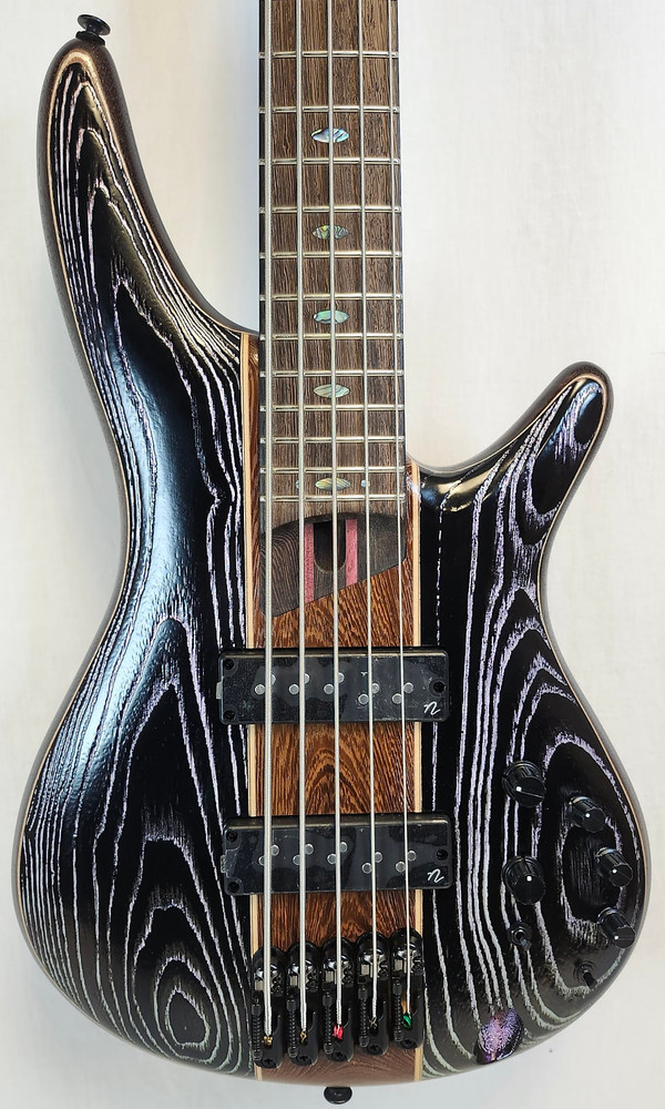 Ibanez Premium SR1305SB Elec. Bass Guitar, 5 String , RW, Magic Wave Low Gloss W/Bag