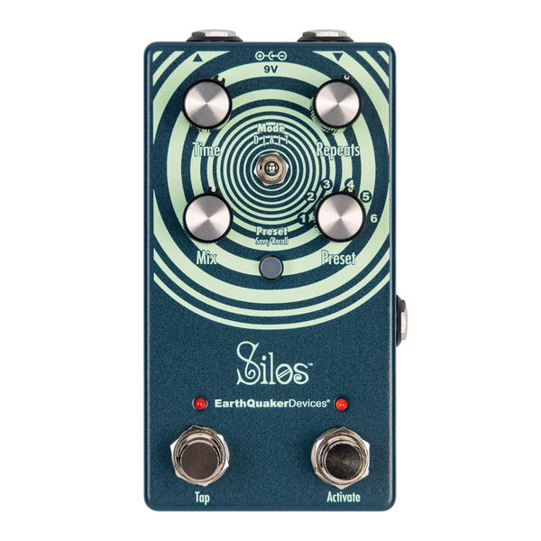 EarthQuaker Silos Multi-Generational Time Reflection Device Effect Pedal