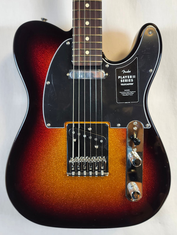 Fender Player II Telecaster, Rosewood Fingerboard, Sparkle 3-Color Sunburst