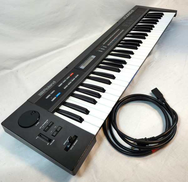 Roland Vintage Alpha Juno-2 (JU-2) Analog Polyphonic Synthesizer, Fully Serviced, MIJ, 1987