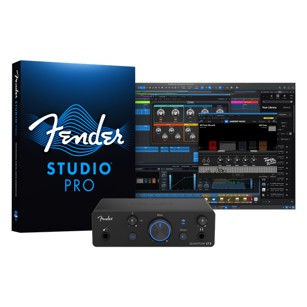 Fender 2777700612 Quantum LT 2 USB-C Audio Interface