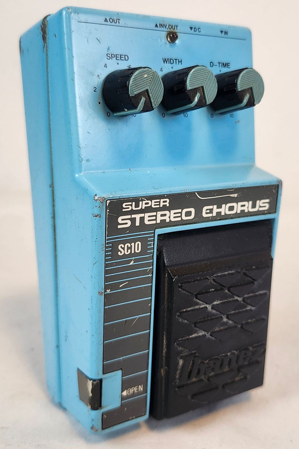 Ibanez Vintage SC10 Super Stereo Chorus 80"s-Blue Guitar Effect Pedal