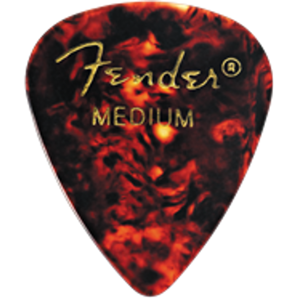Fender Classic Shell 351 Shape Picks Med Package of 12