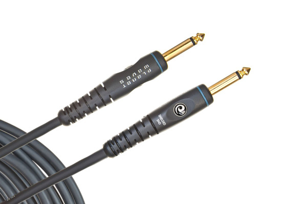 Planet Waves PW-GRA-20 Custom Series Instrument Cable, Right Angle, 20 feet
