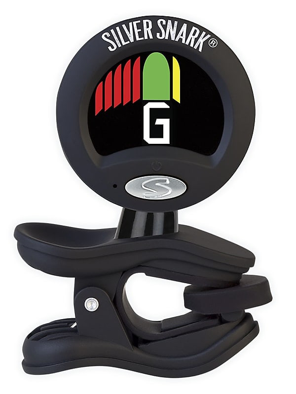 Snark Clip-On Chromatic Tuner - Black | SIL-BLK Silver