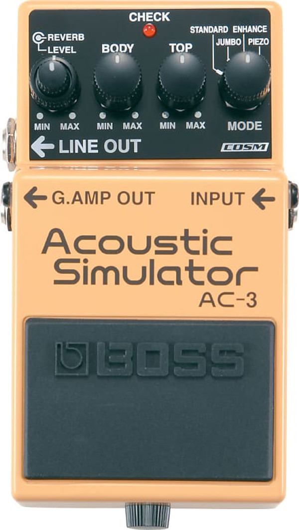 AC-3 Acoustic Simulator Guitar Effect Pedal