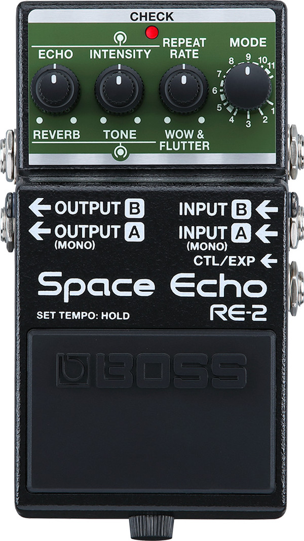 RE-2 The Authentic Space Echo Experience in a Compact Effect Pedal