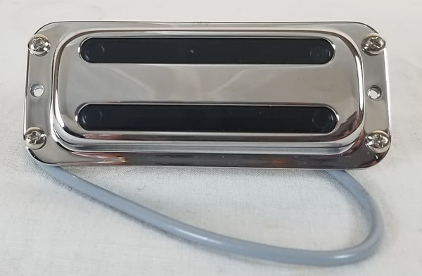 Rickenbacker 00031 Bass Toaster Neck Pickup Assembly Chrome, Works with Rickenbacker Mandolin