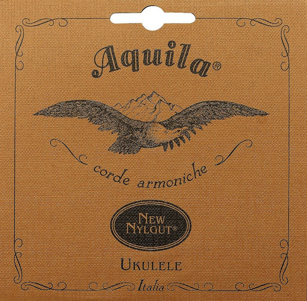 Aquila 4U Soprano Ukulele All Nylgut Strings Set With Regular G