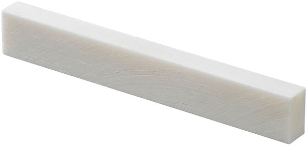 Goldengate Single 3.25" x 15/32" x 1/4" Extra Wide Acoustic Guitar Bone Saddle Blank