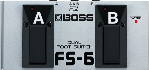 Boss FS-6 Dual Footswitch (latch Or Unlatch)