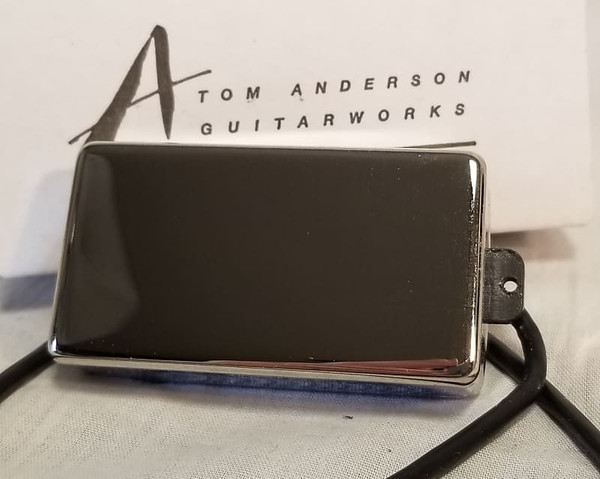 Tom Anderson HC1 Humbucker Electric Guitar Pickup, Nickel Cover