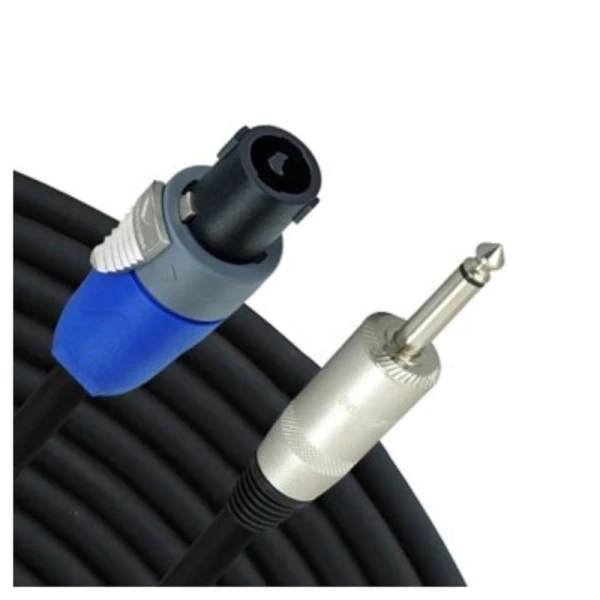 Rapco H12-50JN2 50' 12 Gauge Speaker Cable, Speakon To 1/4"
