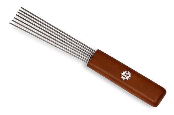 Latin Percussion LP334 Merengue Guiro Scraper Wood Handle