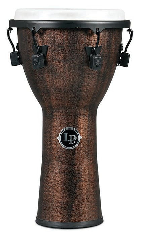 Latin Percussion LP726C World Beat FX Mechanically Tuned 11" Synthetic Shell & Head Djembe, Copper