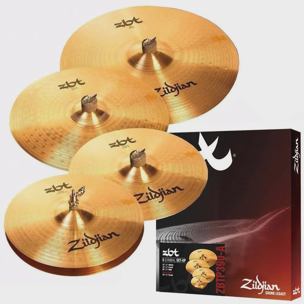 ZBT 5 Cymbal Box Set Includes 14