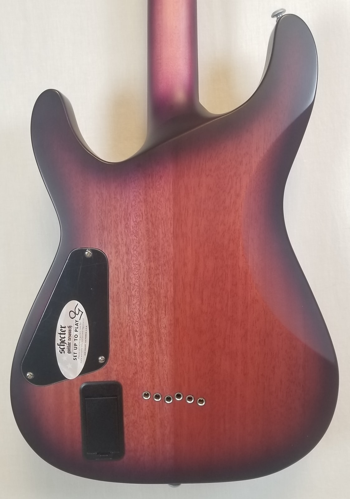 Schecter Diamond Series C-1 Platinum Electric Guitar, See