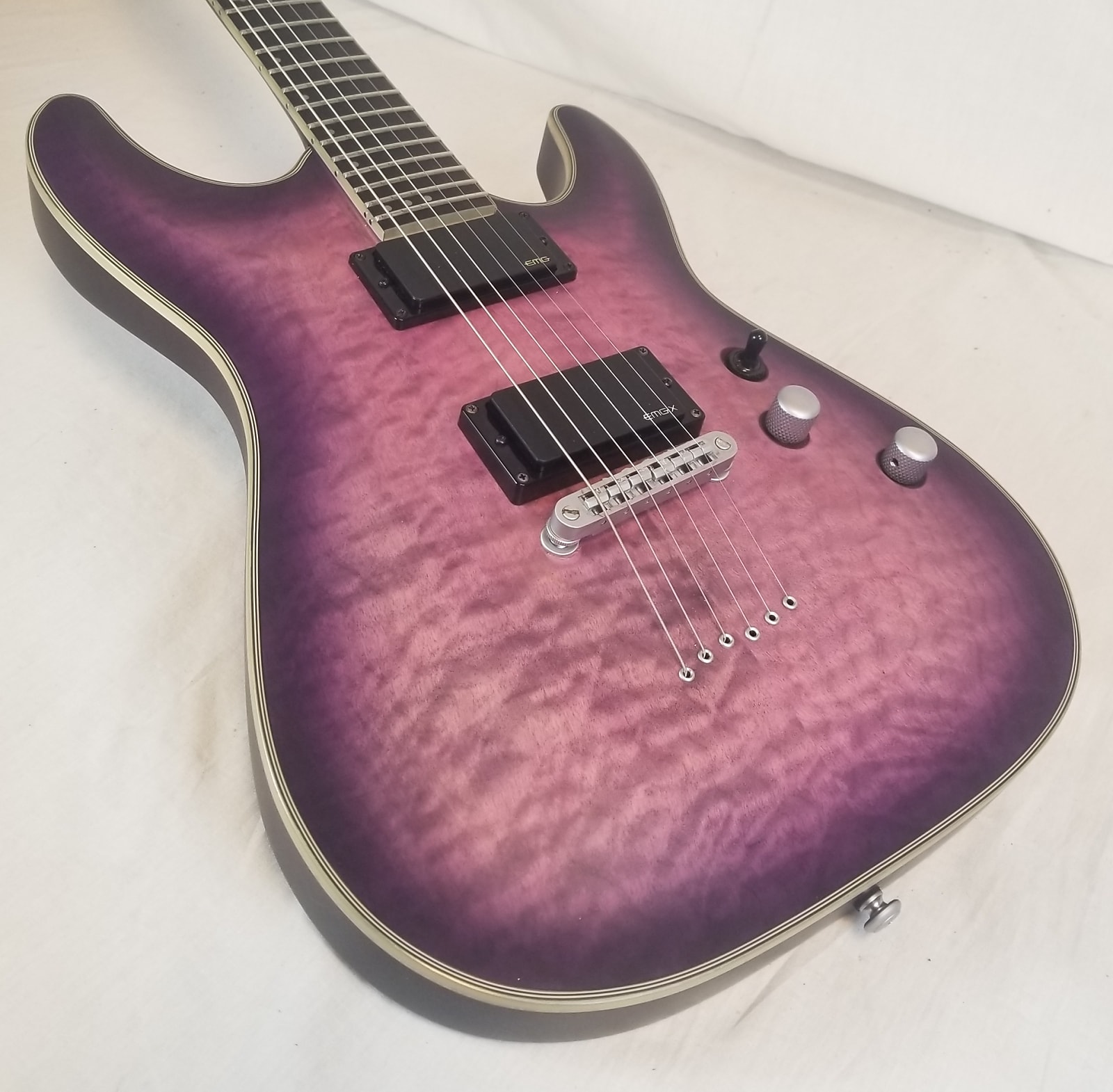 Schecter Diamond Series エレキギター パープル SCHECTER シェクター Hellraiser C-1 TRANS PURPLE BURST