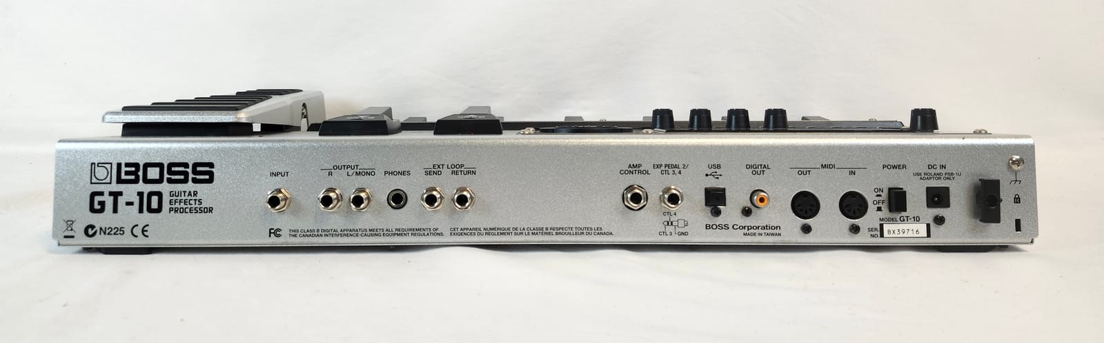 BOSS GT-10 ギターエフェクトプロセッサー Amazon.com: Boss GT-10 Guitar Multiple Effects Pedal : Musical