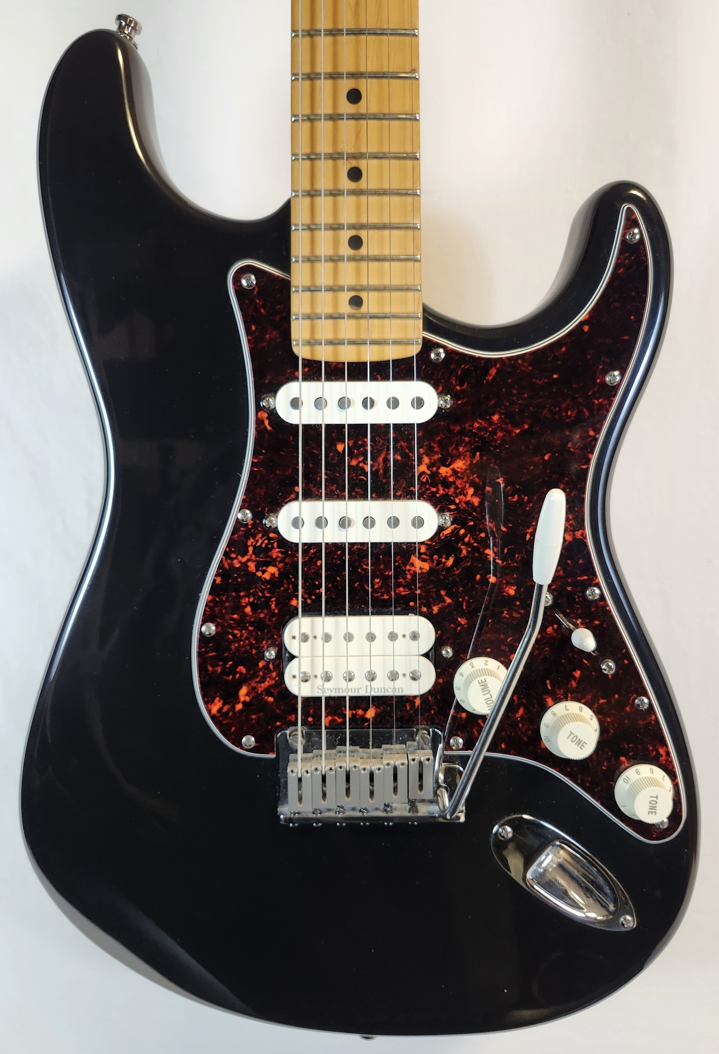 Vintage 1997 Fender U.S. Lone Star Stratocaster, Black