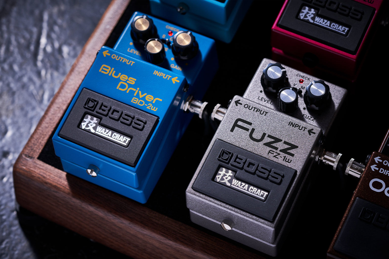 Boss FZ-1W Premium Waza Craft Guitar Fuzz Effect Pedal - Gelb Music