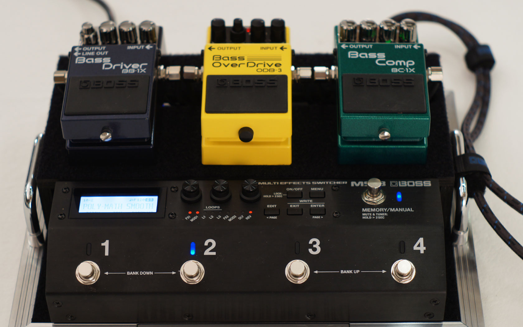 Boss MS-3 Multi Effects Switcher Pedal - Gelb Music