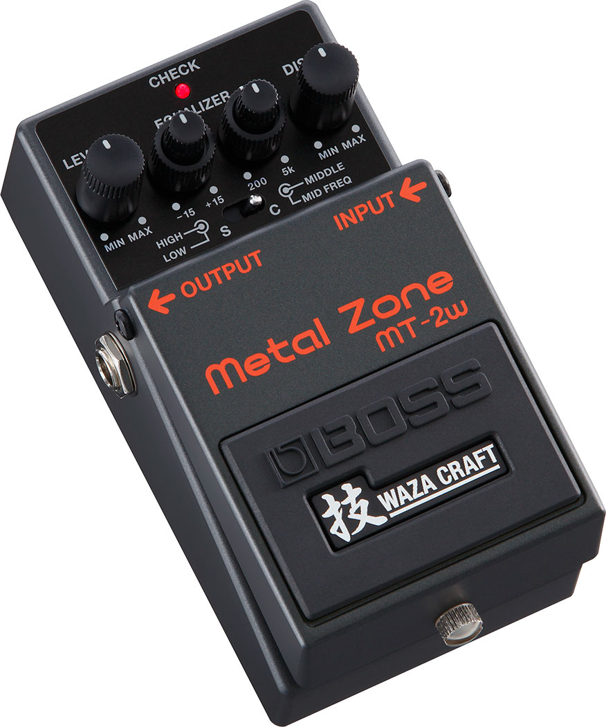 Boss MT-2W WAZA Craft METAL ZONE Distortion Guitar Effect Pedal