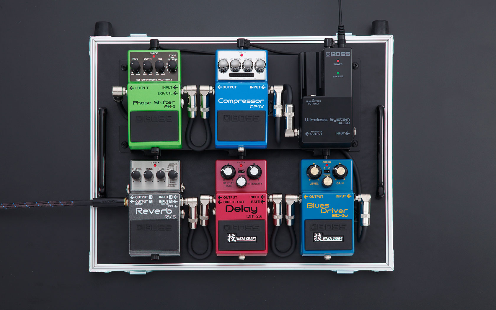 Boss WL-50 Wireless Freedom for Pedalboards - Gelb Music