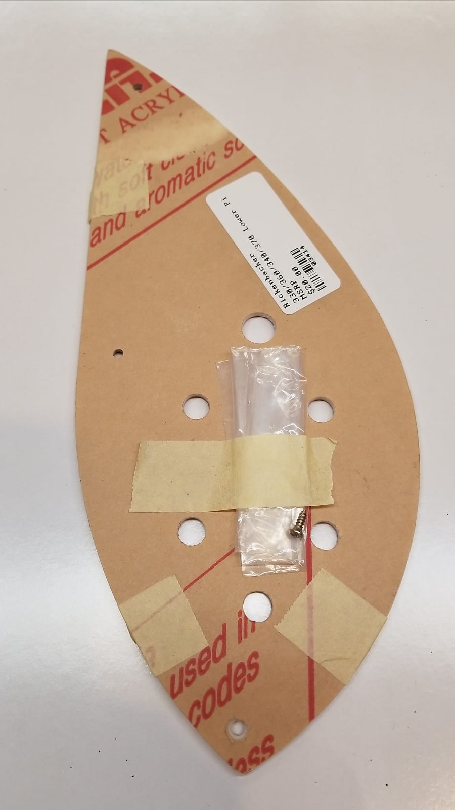 Rickenbacker Lower Pickguard