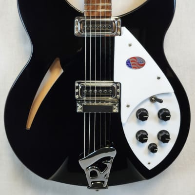 Rickenbacker 330 Jetglo Semi-Hollow Guitar, 21 Fret, Gotoh 